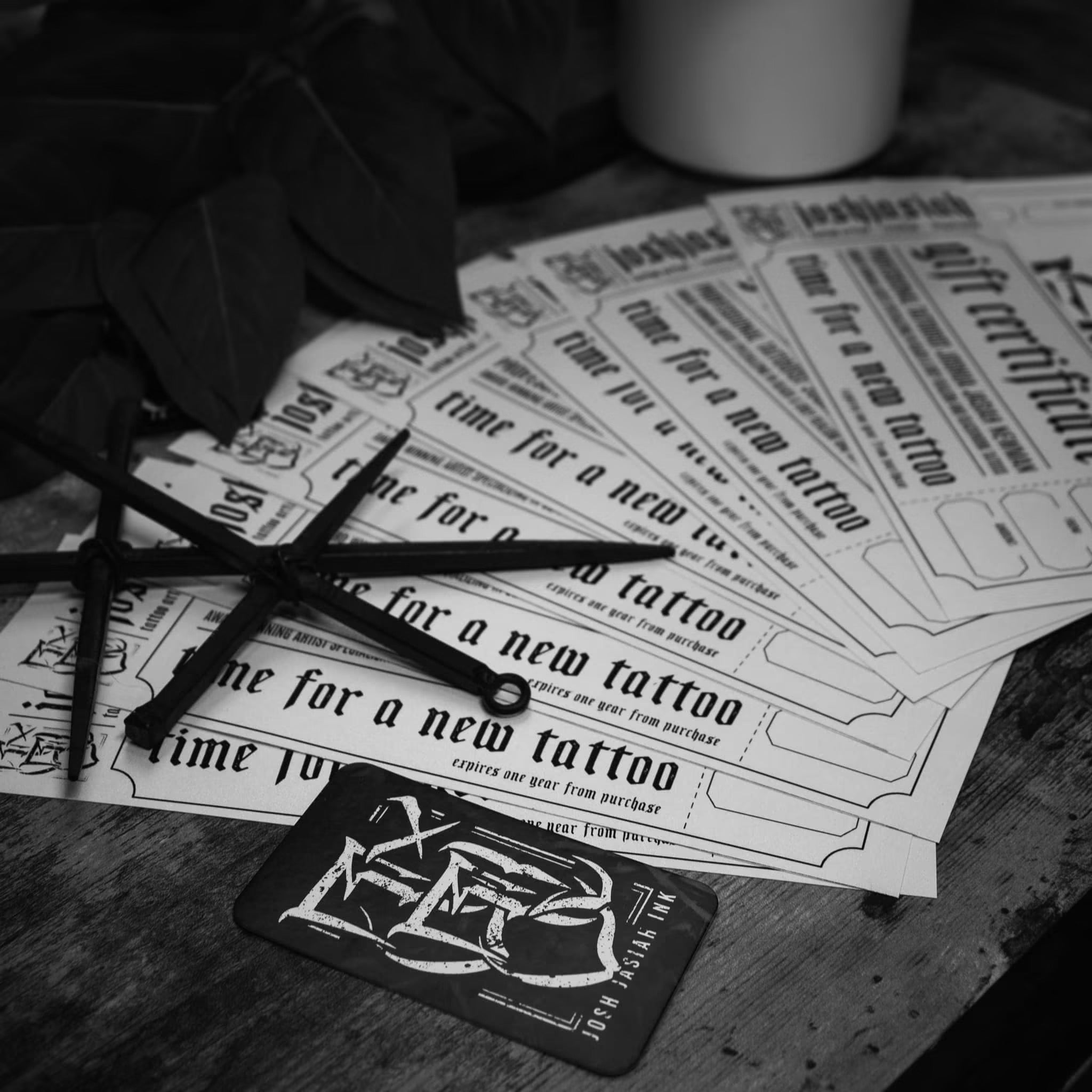 Tattoo Gift Certificate